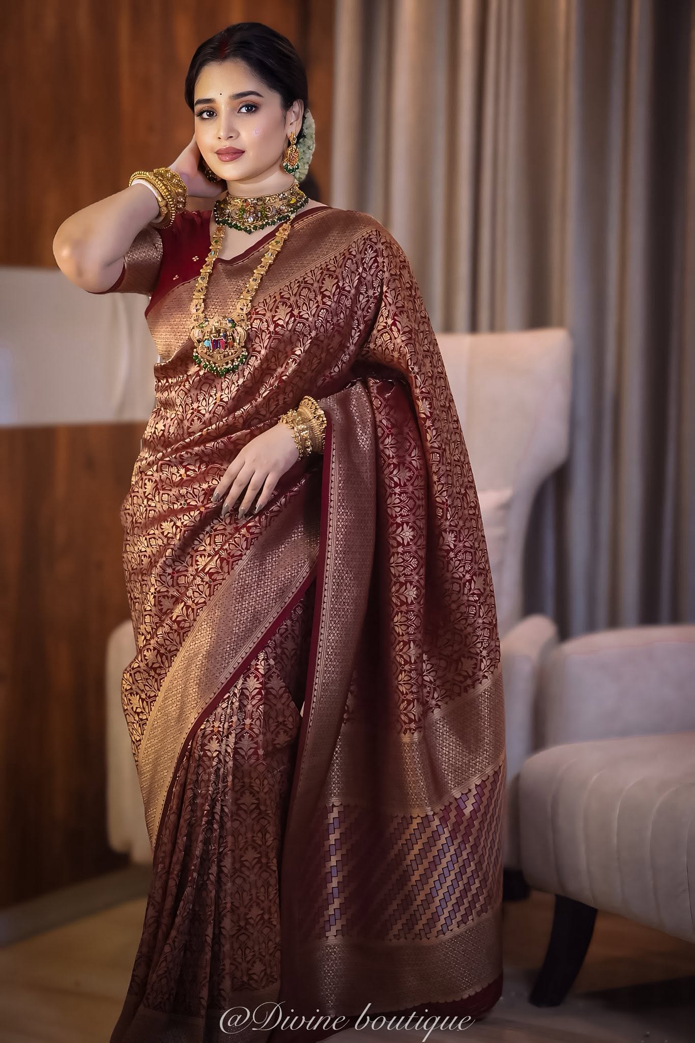 Banarasi Khaddi Silk Saree
