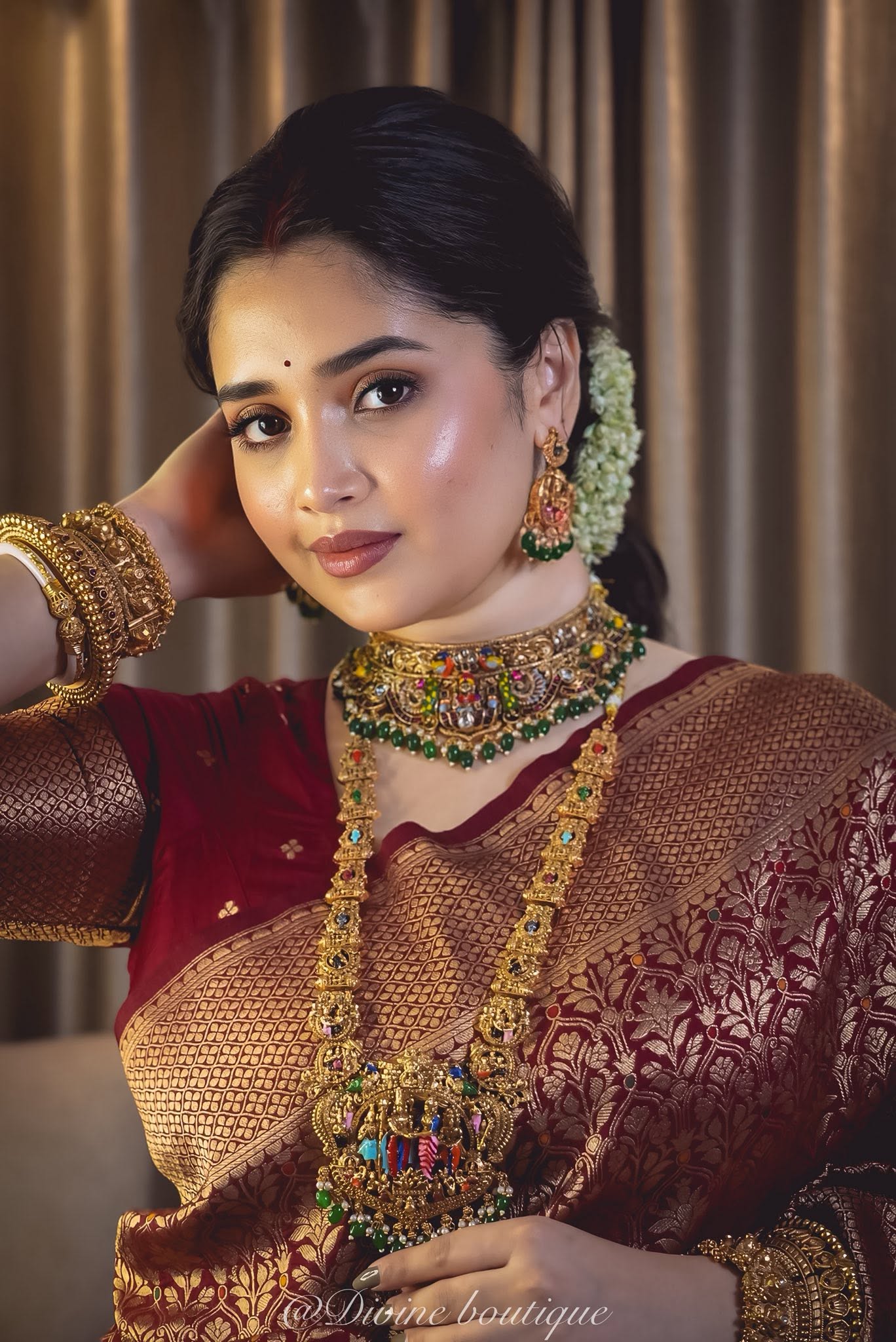 Banarasi Khaddi Silk Saree - Image 4